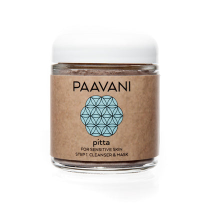 Pitta Cleanser & Mask | Ayurvedic Cleansing Grains for Sensitive, Inflamed Skin
