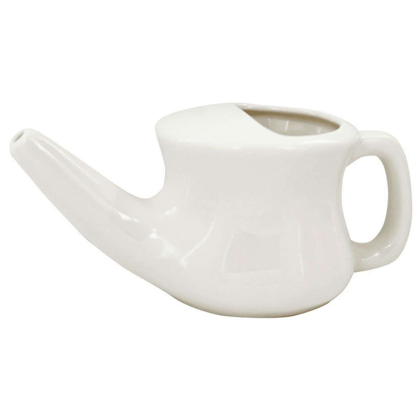 Ceramic Neti Pot | Ayurvedic Nasal Cleansing Tool for Sinus Health